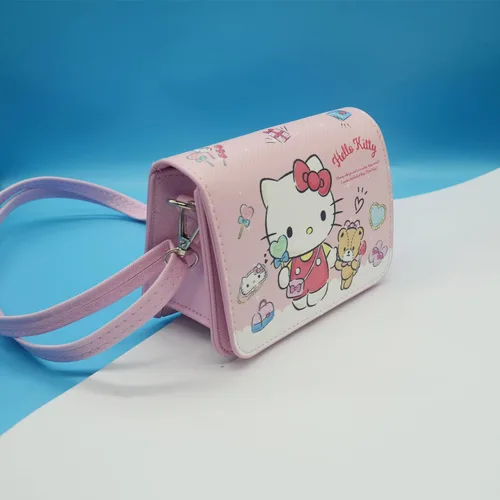 Vista 2 de Rondlaho Bolso cruzado con llavero, Gatito A, Lindo