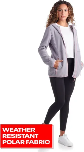 Vista 5 de Reebok Chaqueta de mujer - Chaqueta de forro polar - Abrigo ligero para mujer (S-XL)