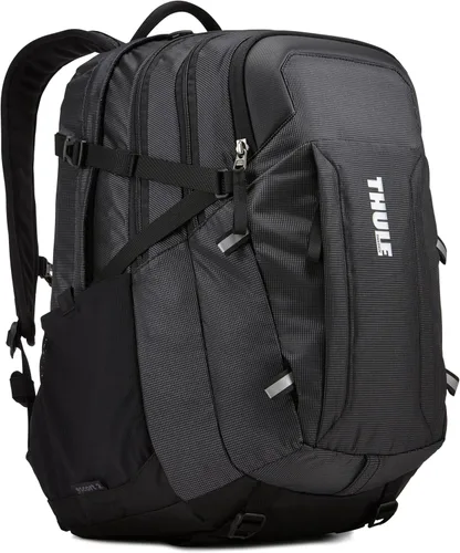 Vista 37 de Thule EnRoute - Bolsillo para mochila, tableta o portátil, almacenamiento conveniente para salidas diarias, bolsillo frontal de fácil acceso Negro