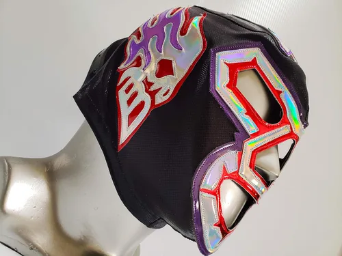 Vista 4 de Muerte MASK Wrestling MASK Luchador - Disfraz de luchador