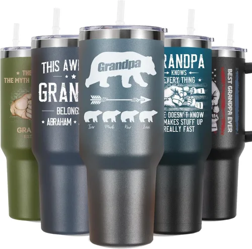 Vista 11 de Regalos para jefes para hombres y mujeres, vaso de vino negro de 20 onzas con tapa y pajilla, perfecto para regalos del día del jefe, Navidad
