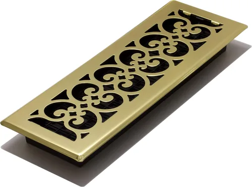 Vista 22 de Decor Grates Registro de suelo SPH210-RB, 2x10, acabado bronce frotado