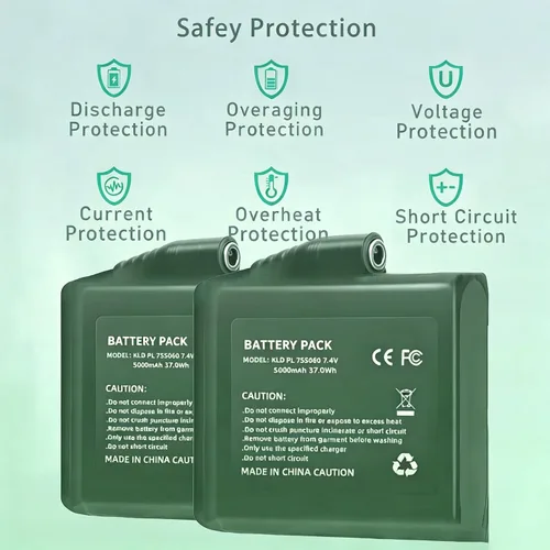 Vista 3 de Batería 300-10186 del reemplazo de 3.6V 7800mah para el panel de seguridad inteligente del comando de ADT