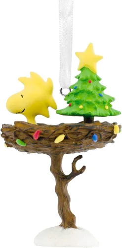 Vista 8 de Hallmark Adorno navideño de The Peanuts Gang Carolers