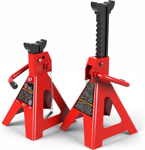Vista 8 de BIG RED Torin Gato Hidráulico de Piso Trolley Combo con 2 Soportes de Gato, Capacidad de 2 Toneladas (T82001)