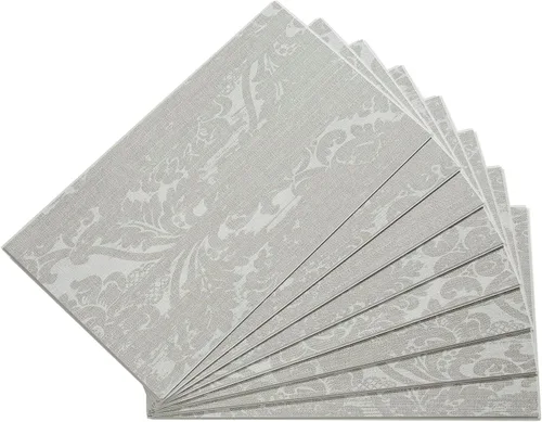 Vista 53 de Palisade Azulejos de vinilo entrelazados impermeables para pared/salpicadero para cocina o baño en mármol español (muestra de 4.5x11 pulgadas)