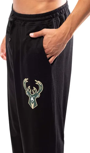 Vista 3 de Ultra Game NBA - Conjunto de camiseta y pantalones de descanso súper suaves de 2 piezas para hombre