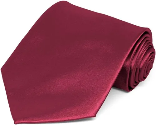 Vista 235 de tiemart Corbata de color sólido para hombre Longitud estándar
