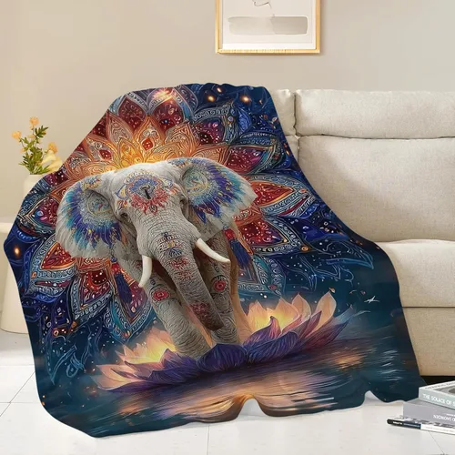 Vista 222 de Manta de águila con la bandera estadounidense y águila calva, regalos para niños, niñas, niños, adultos, mujeres y hombres, suave, acogedora, cálida