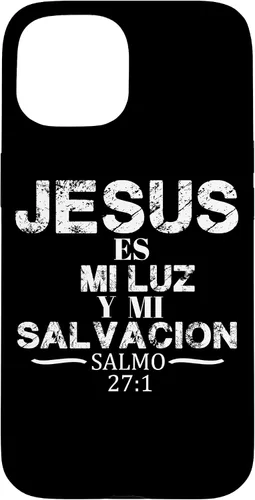 Vista 6 de Salmo Jesus ES Mi Luz Biblia Cristiana - Carcasa para iPhone 17