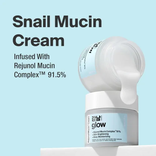Vista 7 de GANGNAM GLOW Rejunol Mucin Serum 3.3 fl oz + Rejunol Mucin Crema Facial 3.7 fl oz – 97% Suero de Mucina de Caracol y 91.5% Hidratante de Mucina