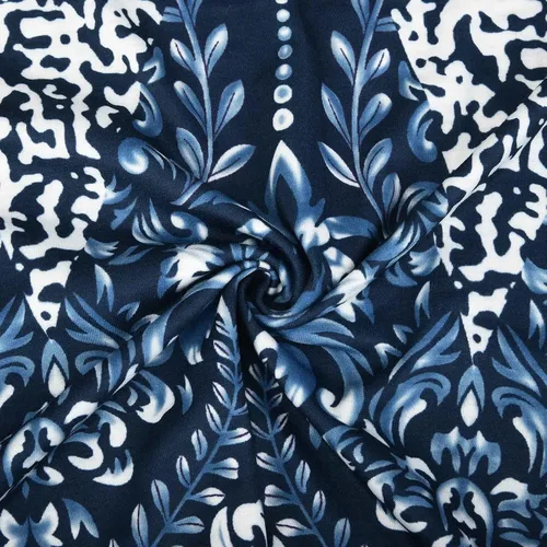 Vista 7 de Vestido corto de verano para mujer estampado floral sin mangas con agujero de cerradura casual holgado vestido de playa vestido de playa Blanco