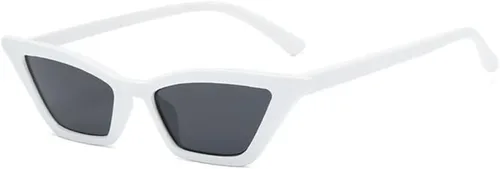 Vista 8 de gafas de sol Gafas cuadradas ojos de gato Gafas de sol de colores UV400 1-beige