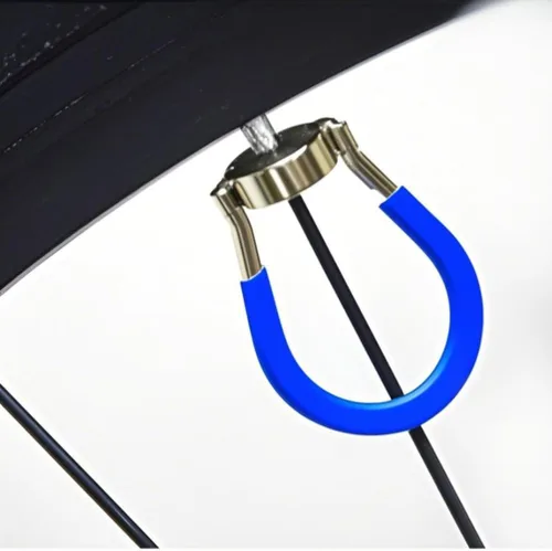 Vista 6 de Kit de herramientas de reparación de bicicletas, multiherramienta 16 en 1 con palancas de neumáticos, interruptor de cadena, llave de radios, juego