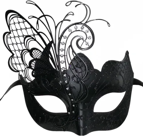 Vista 2 de Varias máscaras venecianas para mascaradasfiestasbaile de graduaciónMardi GrasBodaDecoración de pared