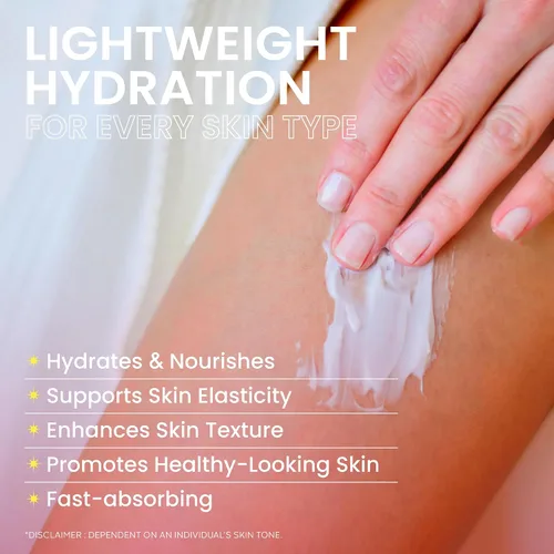 Vista 2 de Koji White Kojic Acid & Collagen Loción corporal, set de regalos para mujer para iluminar la piel con arbutina, piel brillante, hidratante y tez