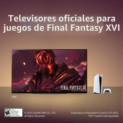 Vista 4 de Sony 48 pulgadas A90K BRAVIA XR 4K HDR TV OLED Smart Google TV (XR-48A90K)
