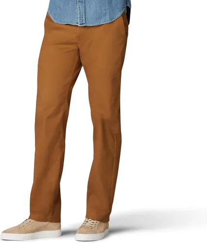 Vista 27 de Lee Extreme Motion Pantalón regular recto sin pliegues al frente para hombre