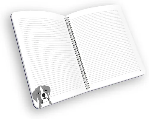 Vista 3 de Boston Terrier Notebook for Dog Lovers - A Great Gift for Dog Owners and Pet Lovers! For Dog Moms, Inspirational Notebook For Women, Animal