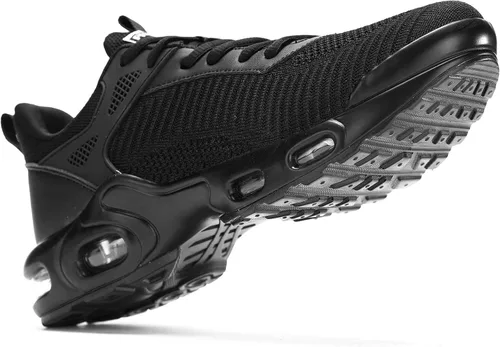 Vista 6 de Zapatillas deportivas de moda antideslizantes con cámara de aire para hombre, zapatos para correr, entrenamiento atlético, tenis y baloncesto