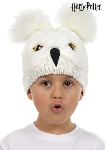 Vista 2 de Harry Potter Hedwig Owl Pom Knit Beanie Hat for Toddlers