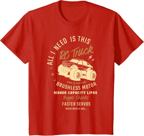 Vista 3 de Todo lo que necesito es este camión RC y una camiseta sin escobillas más rápida RC Motor Negro