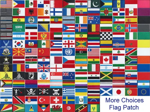 Vista 7 de stidsds Paquete de 2 parches bordados con la bandera de Estados Unidos de Alabama Alabama, bandera de Estados Unidos, bandera de Estados Unidos