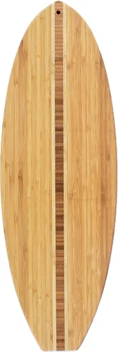 Vista 8 de Tabla Totally Bamboo de bambú para cortar y servir, en forma de caballo de mar