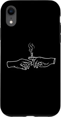 Vista 24 de Funda de regalo para iPhone 16 Pass The Joint Weed Smoker Hand Stoner Marihuana