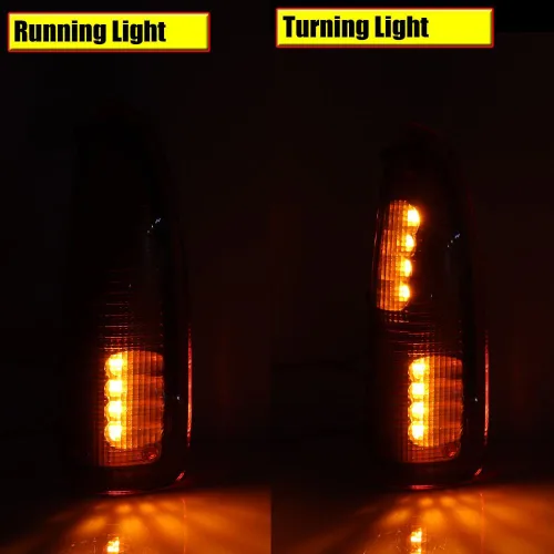 Vista 7 de para 2003 2004 2005 2006 2007 Ford F250 F350 F450 F550 F650 Super Duty y 2000-2005 Ford Excursion Luz de Señal de Giro de Lente Ámbar LED Marcador