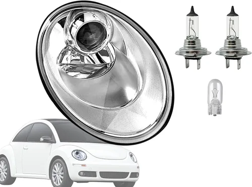 Vista 17 de APA - Conjunto de faros delanteros de repuesto para 2003 2004 2005 03 04 05 Cavalier par de pasajeros derecho y lado izquierdo del conductor Par