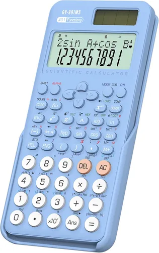Vista 8 de Calculadora científica recargable ROATEE 991ES MAX, CalcNote Multivista de 4 líneas con pantalla LCD, bloc de notas de escritura plegable portátil