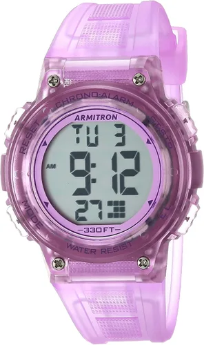 Vista 9 de Armitron Sport Women's Digital Chronograph Resin Strap Watch