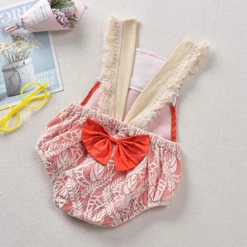 Vista 3 de Aalizzwell Mameluco infantil para fiesta de cumpleaños vestidos de princesa de aventura