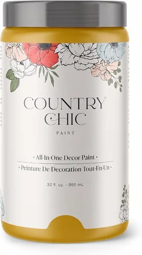 Vista 137 de Country Chic - Pintura a la tiza todo en uno para muebles y armarios, ecológica, acabado mate, con primer y sellador, para madera y metal, Alchemist