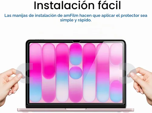 Vista 7 de amFilm Protector de pantalla para MacBook Neo 13'' 2026 Vidrio Templado