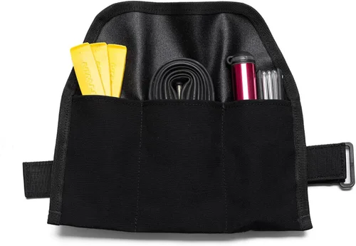 Vista 4 de PACK2RIDE Blossom Bolsa de Sillín Enrollable para Bicicleta - Portakit de Herramientas para Bicicleta - Resistente al Agua y Duradera en Tela