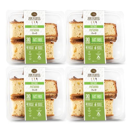 Vista 7 de DIJAS Natural Food s, Galletas de biscotti crujientes sin grasa, ingredientes naturales sin conservantes, delicioso aperitivo bajo en calorías