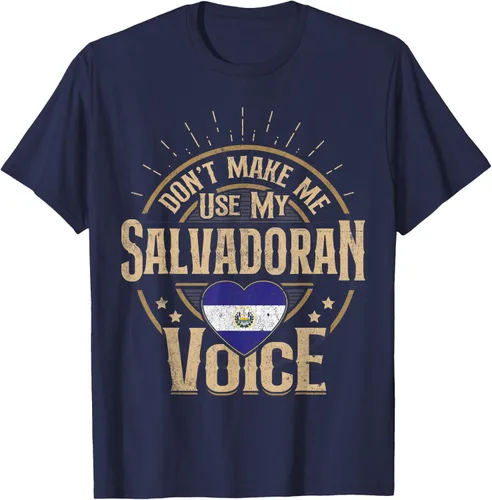Vista 8 de Camiseta de recuerdos de la bandera de El Salvador para hombres y mujeres salvadoreños, Negro, S