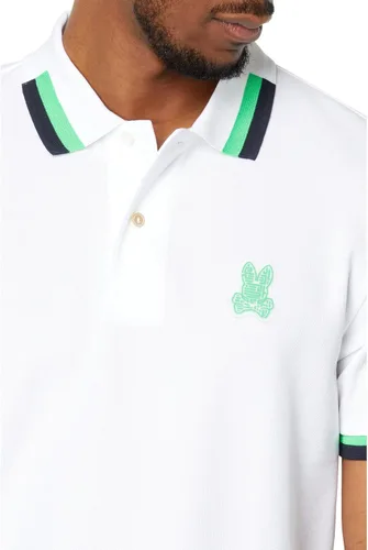 Vista 3 de Psycho Bunny Pisani Pique Fashion Polo