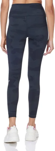 Vista 3 de Alo Yoga - Leggings de cintura alta para mujer, estilo Vapor Negro (Black Camouflage)