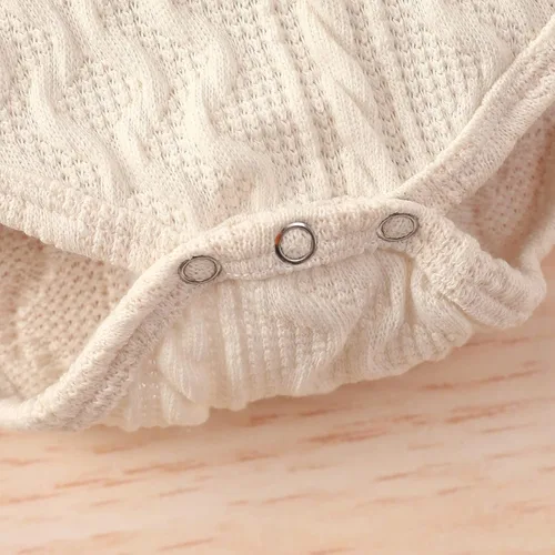 Vista 4 de FOCUSNORM Ropa de bebé recién nacido, ropa de algodón acanalado, pantalones de punto para primavera y otoño