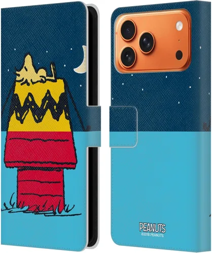 Vista 185 de Head Case Designs Peanuts Charlie & Woodstock Nap Halfs and Laughs - Funda de piel tipo cartera con licencia oficial compatible con Apple iPhone 11