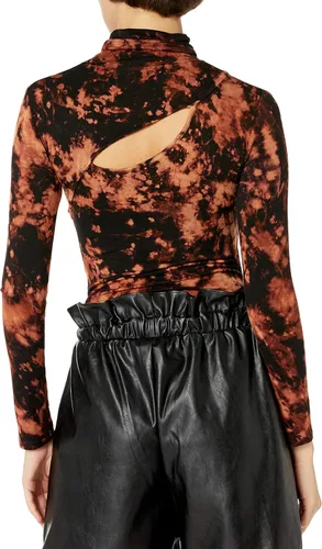 Vista 2 de Kendall + KYLIE Body de cuello alto para mujer con corte Exclusivo de Tienda