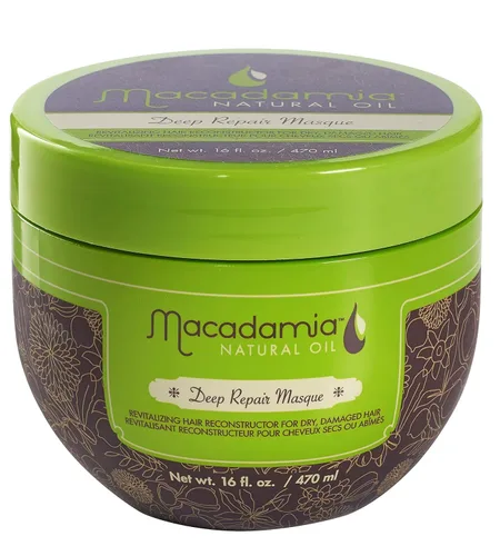 Vista 8 de Macadamia Máscara de reparación profunda de aceite natural, 3.3 onzas líquidas