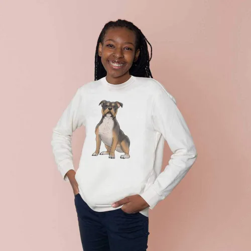 Vista 2 de American Bully Dog' Kid's SweatshirtJumper (12-13 Years) (KW00074099)