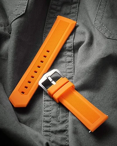 Vista 2 de BINLUN Stainless Steel Watch Band High-end Replacement Watch Band 6 Color for Women Men