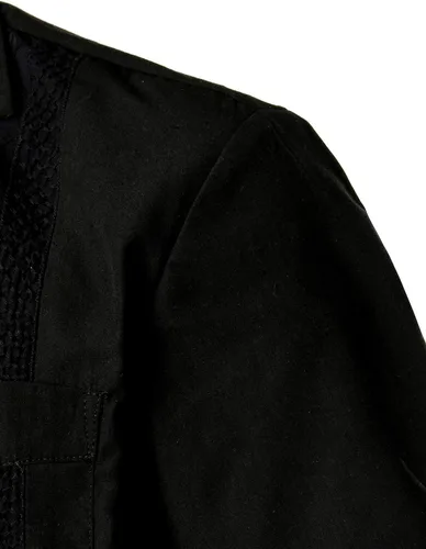 Vista 6 de VATPAVE Camisas de guayabera cubana de manga corta con botones para hombre