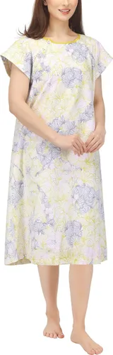 Vista 16 de NY Threads Bata de Hospital para Mujer Suave y Elegante Bata para Paciente