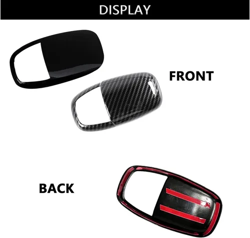 Vista 3 de Cubierta de la cabeza de la perilla de la palanca de cambios para Dodge Challenger Charger Accesorios 2015-2022 / Durango 2016-2023 ABS decoración